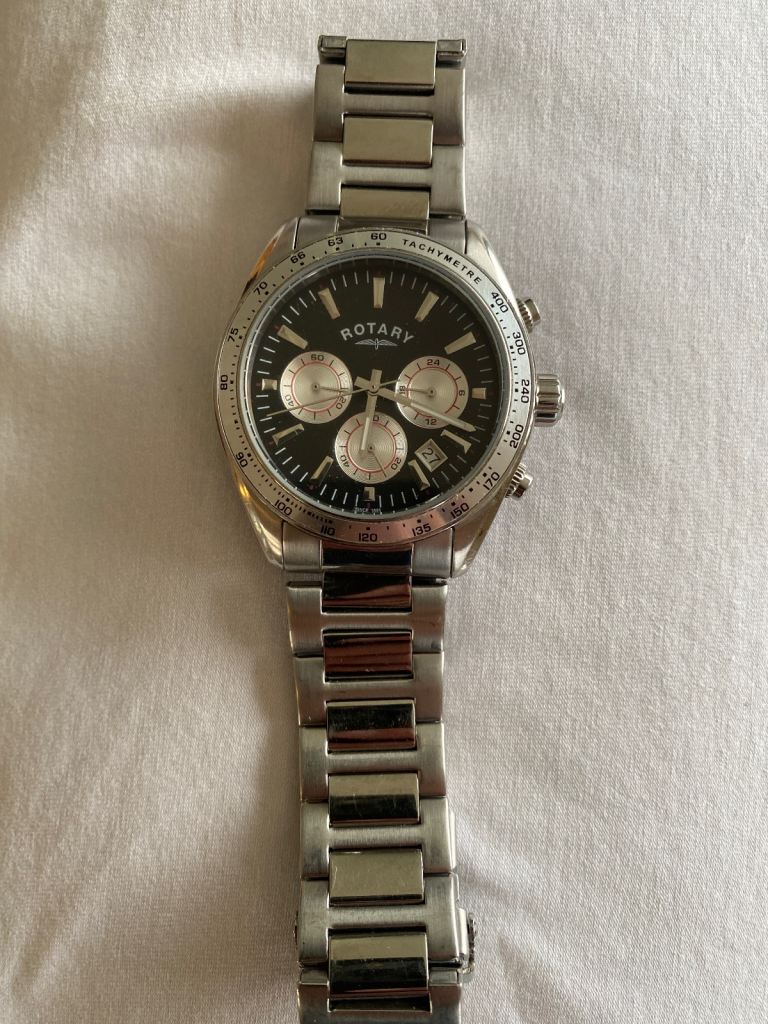 Rotary Tachymetre Men's Watch 
