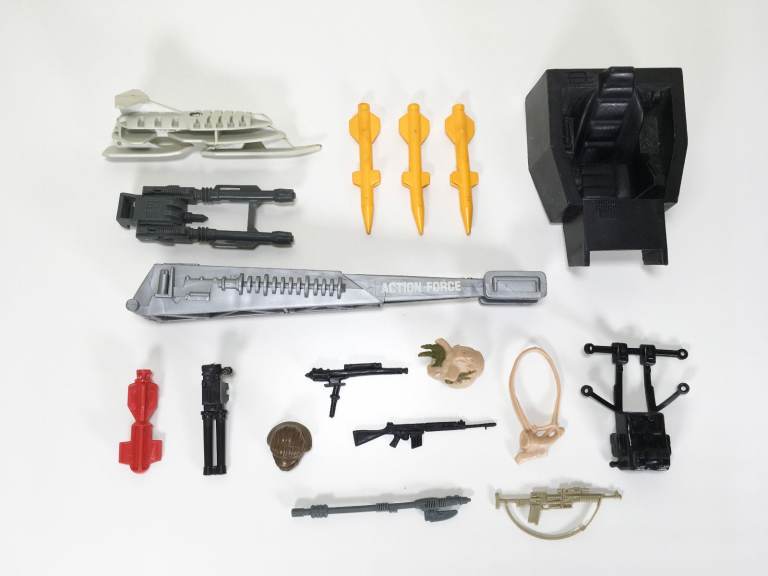 1984-1986 Vintage Palitoy Action Force & Star Wars Parts and Accessories