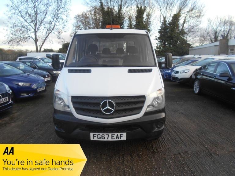 Mercedes Sprinter 2017 314CDI CREW-CAB TIPPER NO VAT EURO 6