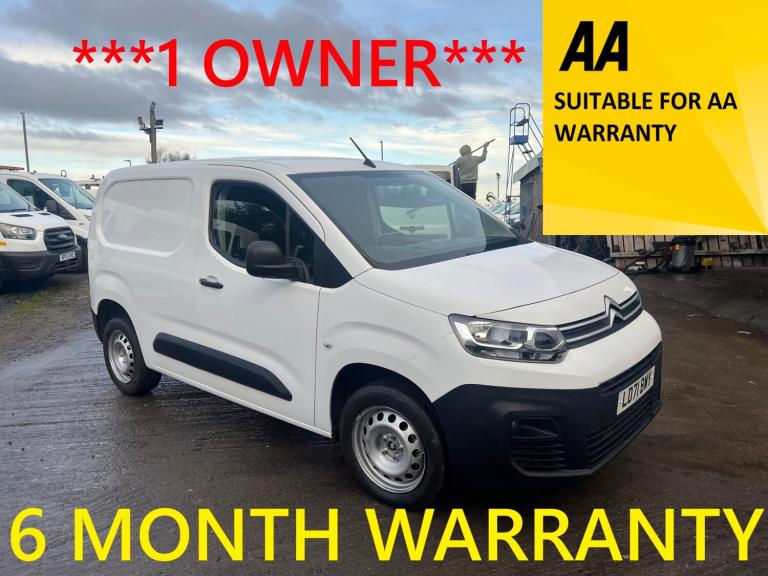 2021 Citroen Berlingo 1.5 BlueHDi 1000Kg Enterprise Pro 100ps Van  Diesel Manual