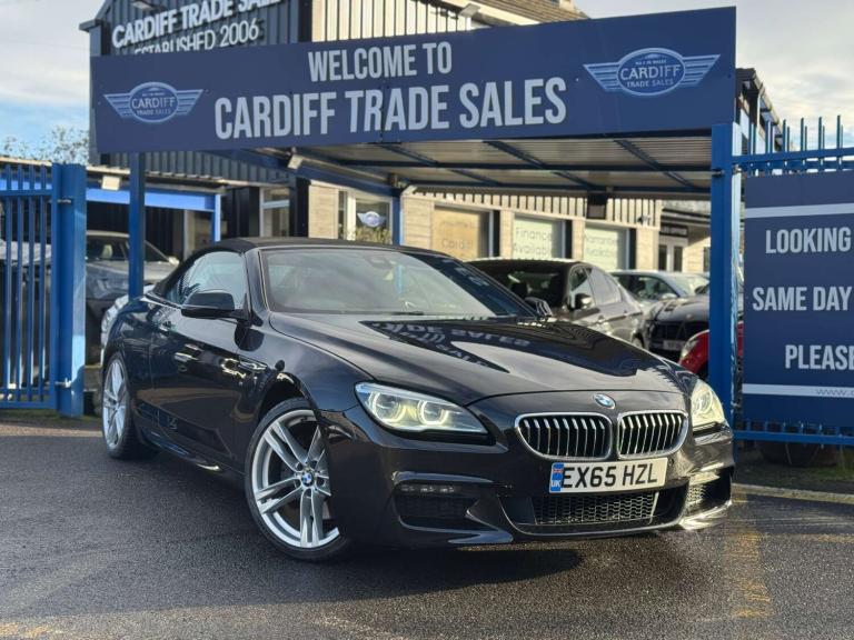 2015 BMW 6 Series 640d M Sport 2dr Auto CONVERTIBLE DIESEL Automatic