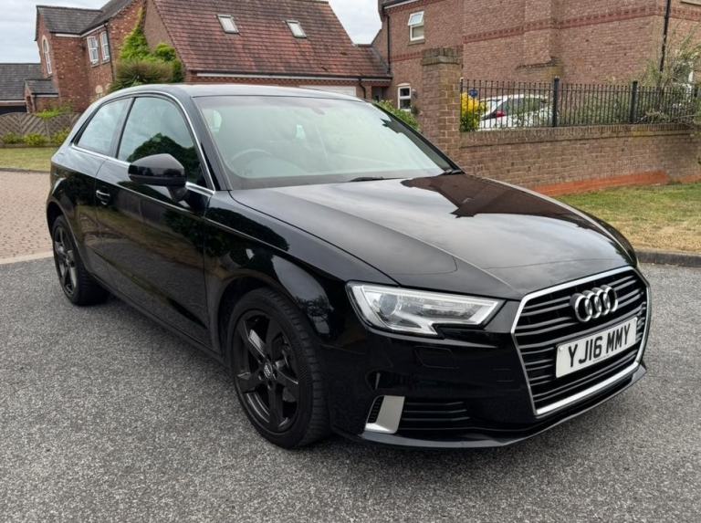 2016 AUDI A3 1.6 TDi SPORT LONG MOT RUNS/DRIVES GREAT JUST SERVICED £20 TAX WOW!