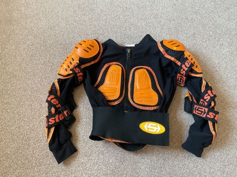 Youth Motocross Full Body Armour Size Small Fits Approx Age 6 MX Kids Chest Protector PITBIKE KTM SX