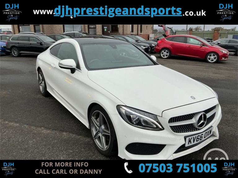 2016 Mercedes-Benz C Class C220d AMG Line 2dr Auto COUPE DIESEL Automatic