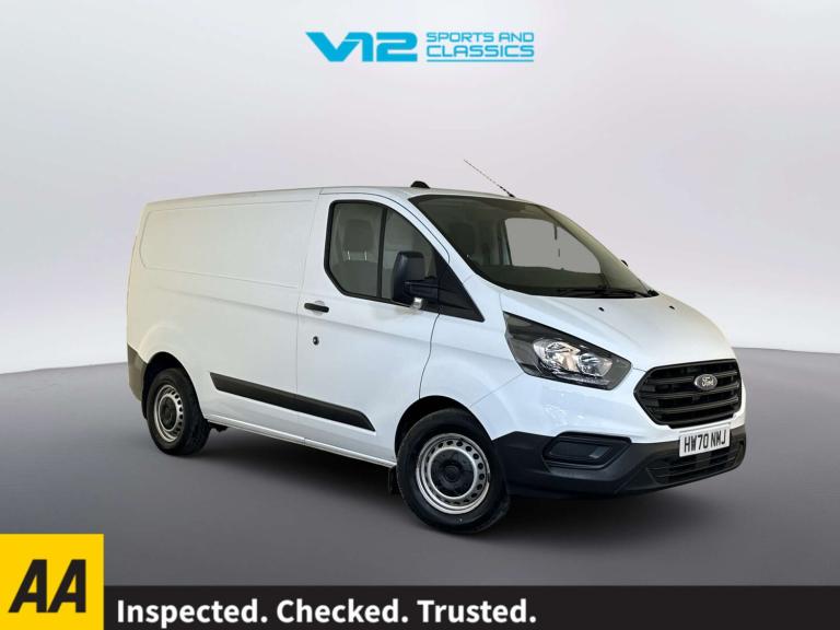 2020 Ford Transit Custom 1.0 340 EcoBoost 13.6kWh Leader Panel Van 5dr Petrol Plug-in Hybrid Auto...