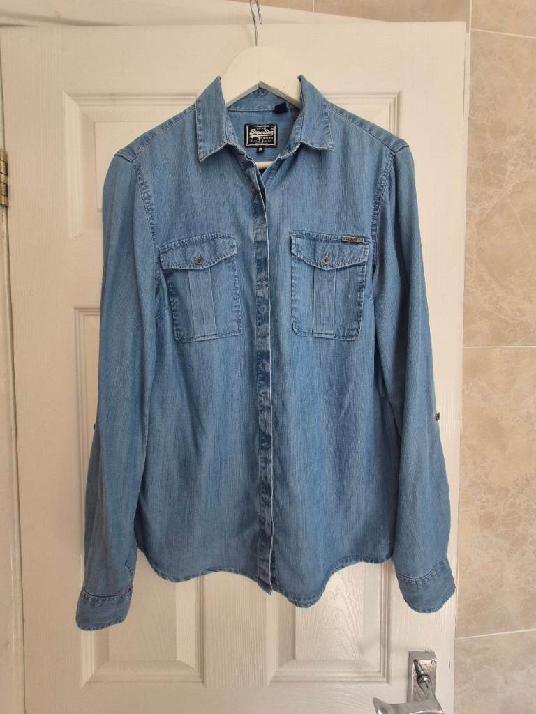 Superdry Denim Shirt Size S