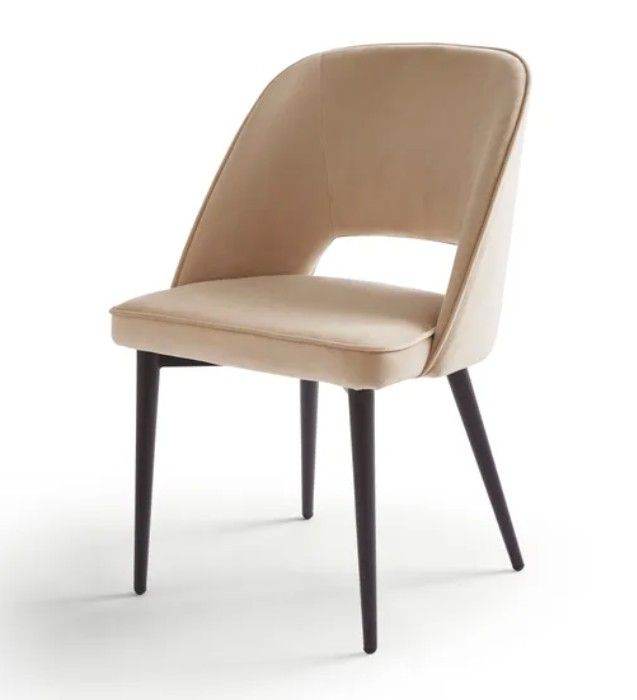 NEW - VELVET DINING CHAIR - £30