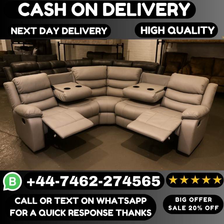 Roma Recliner Corner & 3+2 Sofas Sale – Ultimate Comfort Awaits!