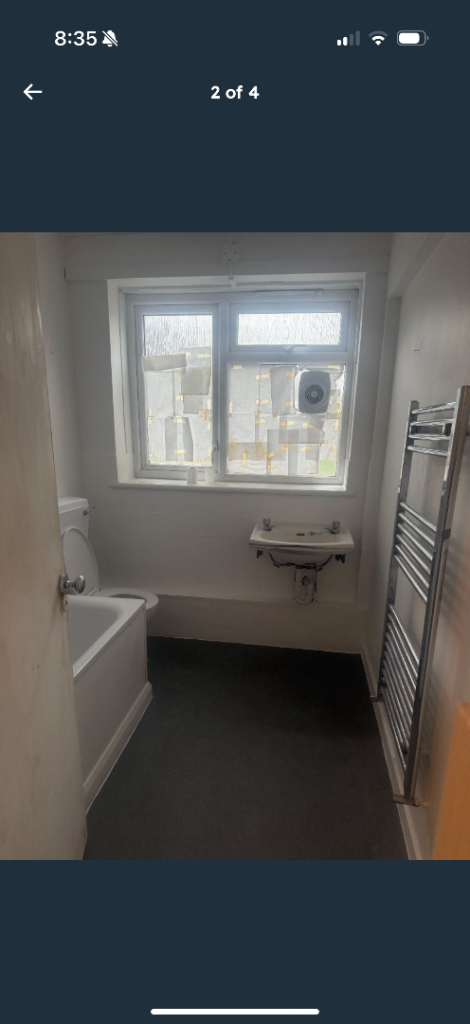 Large 2bed gff for a 3-4bed