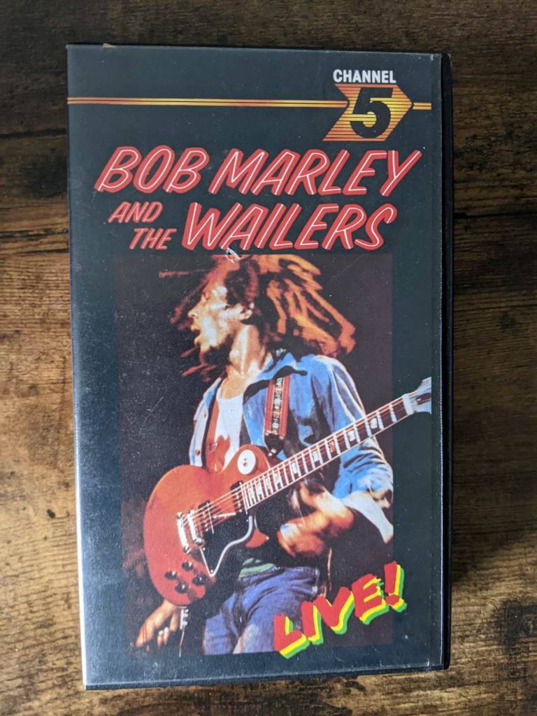 Bob Marley & the Wailers - Live! VHS video tape