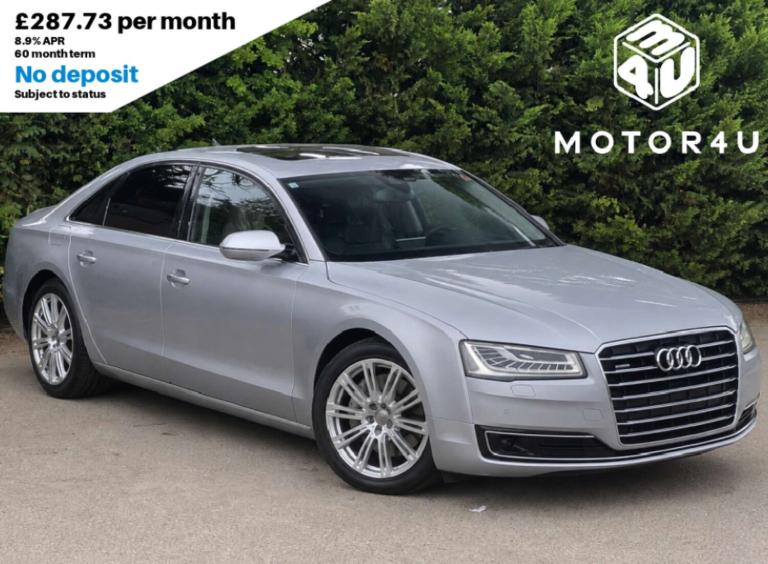 2015 Audi A8 4.0TFSI QUATTRO Saloon Petrol Automatic