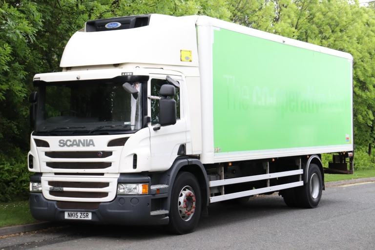 SCANIA P250 4X2 CARRIER SUPRA 950 FRIDGE FREEZER (2015)