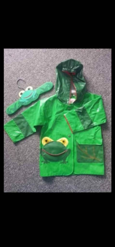image for KIDORABLE kids raincoat jacket FROG size 70/76 cm age 1-1.5 years old