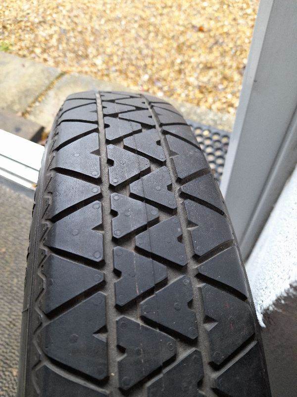 Four Skoda Yeti 16" alloy wheels and tyres, plus space saver wheel included.