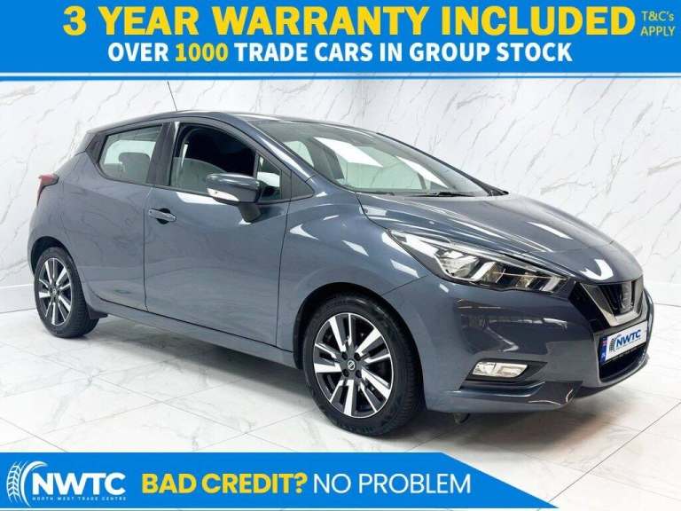2017 Nissan Micra 1.0 Acenta Hatchback 5dr Petrol Manual Euro 6 (71 ps) Hatchback Petrol Manual