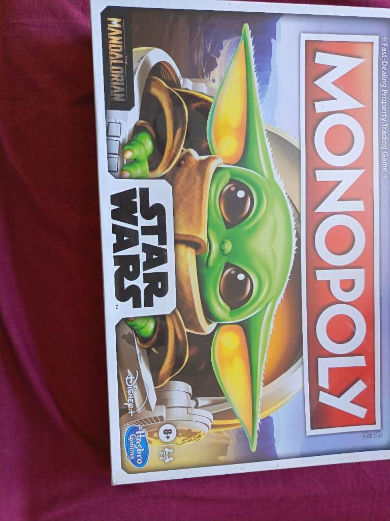 Star Wars Monopoly the Mandalorian