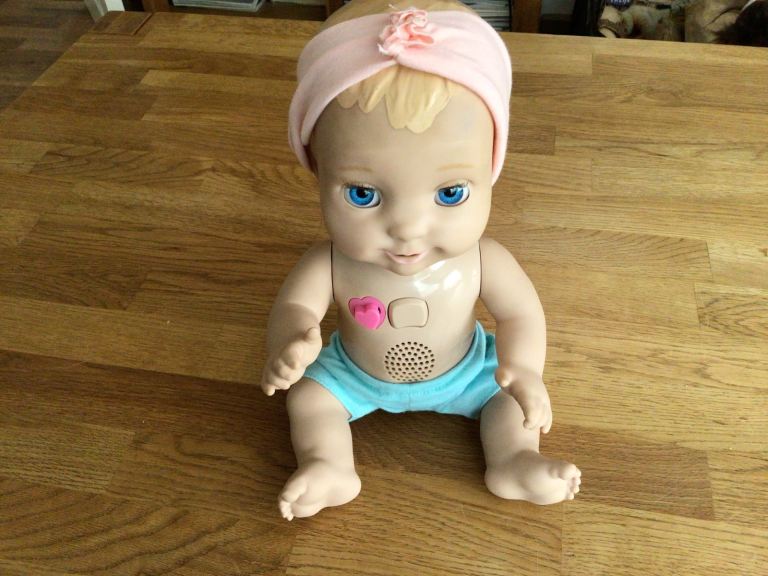 Spin Master Luvable Interactive Doll.