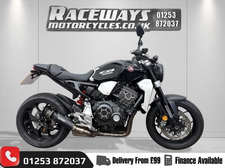 HONDA CB1000R 2019 19 REG 13,587 MILES BLACK USED MOTORCYCLE 998CC