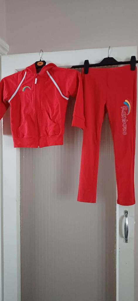Girls Rainbow uniform age 5-6