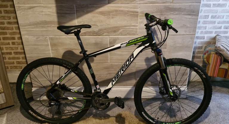 MOUNTAIN BIKE MERIDA BIG SEVEN 27.5ER HARDTAIL HAS LOCKOUT FORKS/HYDRAULIC BRAKES SIZE LARGE £180