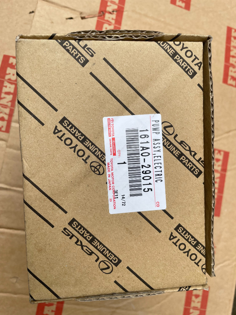 Genuine Toyota Prius 1.8L Hybrid 2009 ~ 2015 Water Pump 161A0-29015 (2ZR Engine)