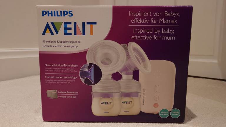 image for Philips Avent Double Electric Breast Pump - Not Used!