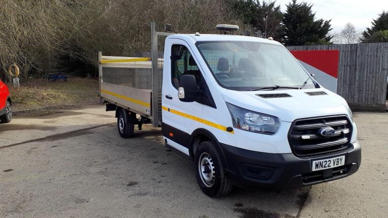 2022 Ford Transit 2.0 350 EcoBlue Leader Dropside 2dr Diesel Manual L4 Euro 6 (s/s) (130 ps) CHAS...