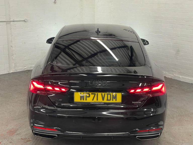 2022 Audi A5 2.0 TDI 40 Black Edition Sportback S Tronic quattro Euro 6 (s/s) 5dr HATCHBACK Diese...