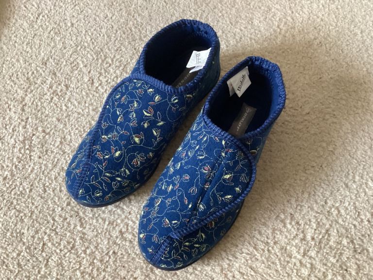 Dunlop Bluebell Washable Ladies Slippers 