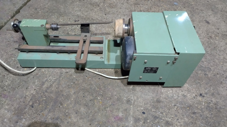 hobbymat md65 wood lathe micro mine wood turning