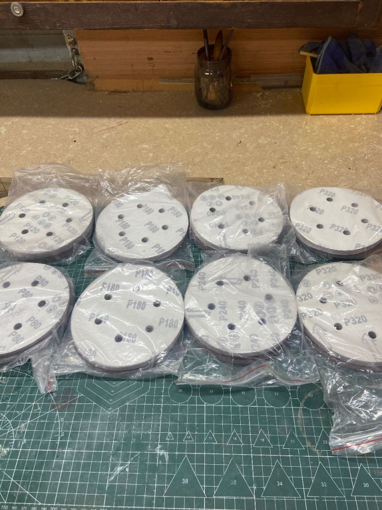 6” Sanding discs