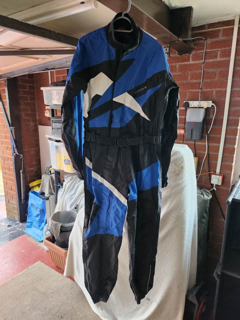Spada waterproof motorcycle oversuit. 