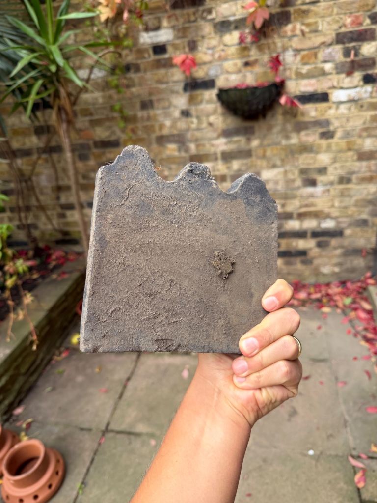 Reclaimed Victorian edging tiles 