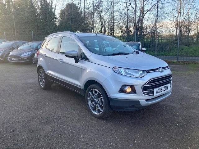 2015 Ford Ecosport 1.5 TDCi TITANIUM SUV 5dr DIESEL SERVICE HISTORY THIRTY FIVE POUNDS TAX HATCHB...