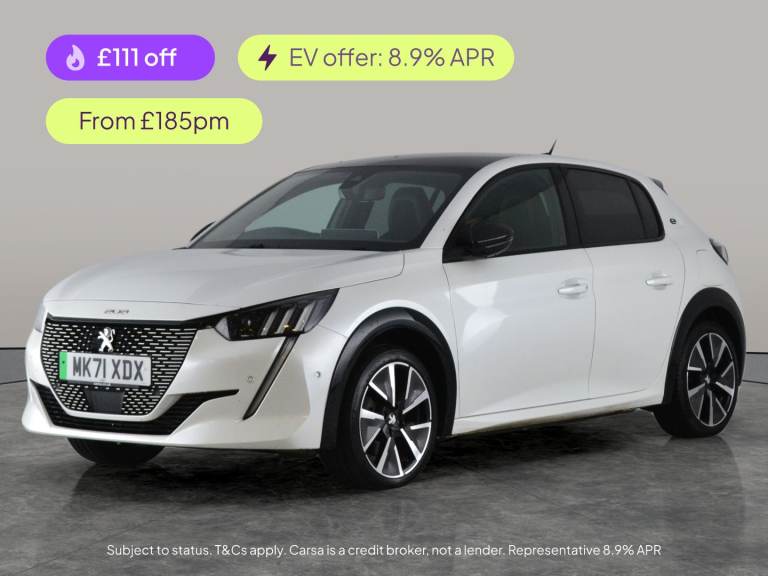 2021 Peugeot E-208 50kWh GT Premium Hatchback 5dr Electric Auto (136 ps) - REVERSE CAM - ALCAN Ha...