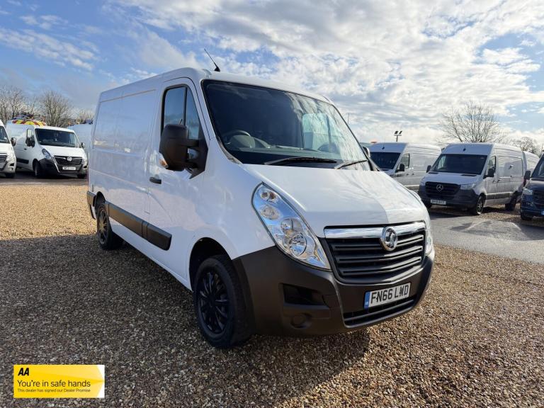 2016 Vauxhall Movano 2.3 CDTi 3500 Panel Van 5dr Diesel Manual FWD L1 H1 Euro 5 (110 ps) Panel Va...