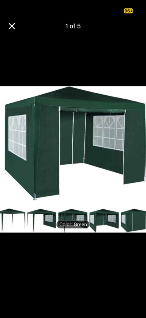 Gazebo 3x3