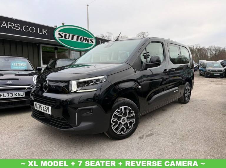 2025 Citroen Berlingo 52kWh PLUS XL MPV 5dr Electric Auto (7.4kW Charger) (136 ps) MPV ELECTRIC A...