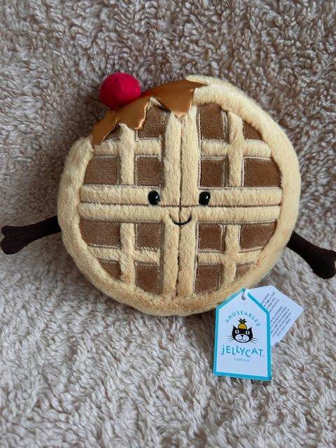 Jellycat Renee Waffles New With Tags