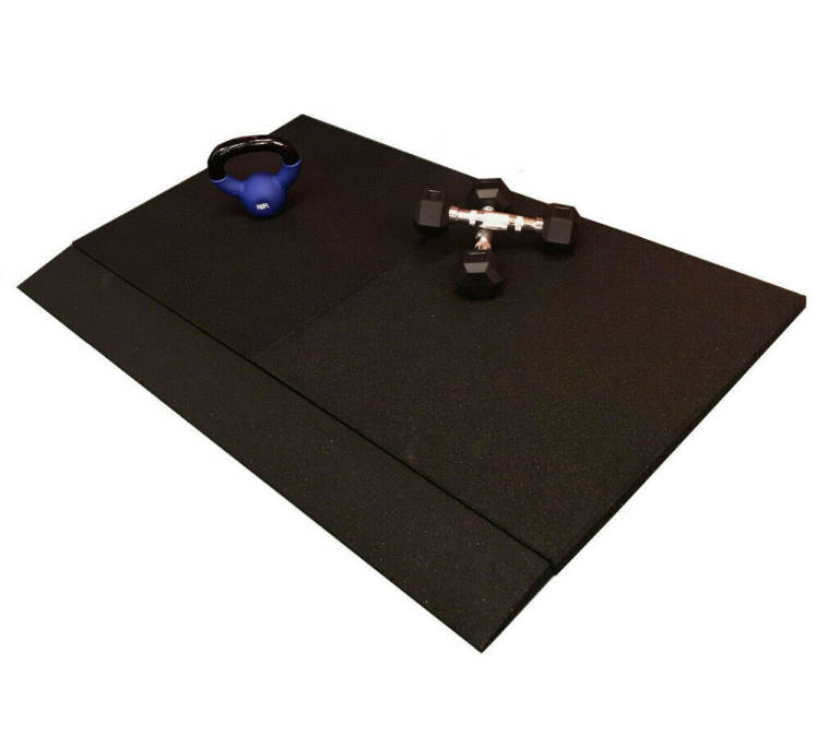 NEW RUBBER GYM MAT FLOORING MATS TILES THICK FLOOR 50CM X 50CM X 20MM