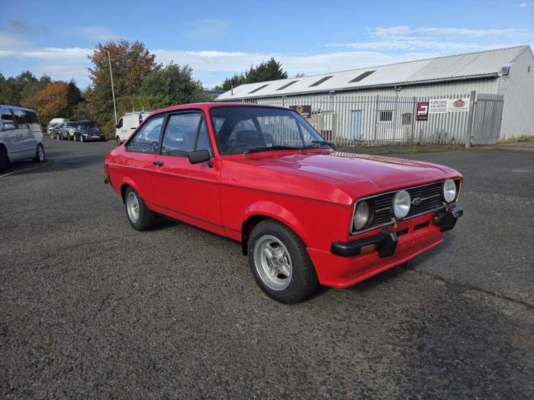 1981 Ford Escort 1600 Sport Saloon Petrol Manual