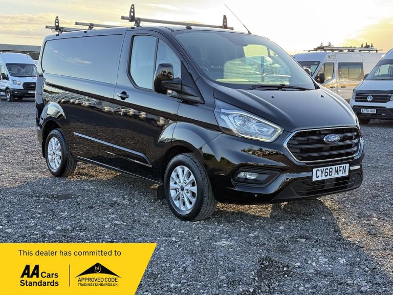2019 Ford Transit Custom 2.0 EcoBlue 130ps Low Roof Limited Van PANEL VAN DIESEL Manual