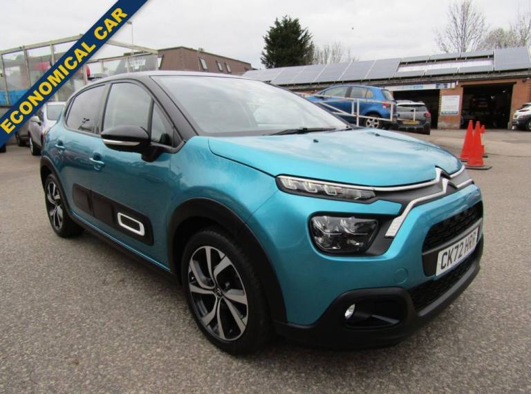 2022 72 CITROEN C3 1.2 PURETECH SHINE PLUS HATCHBACK 5DR PETROL MANUAL EURO 6 (S