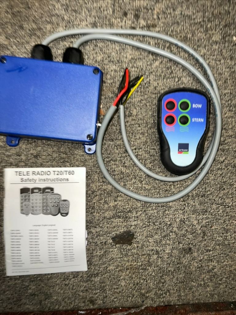 Wireless Remote Control Combi Complete Set Jet Thruster, Bow & Stern Thruster