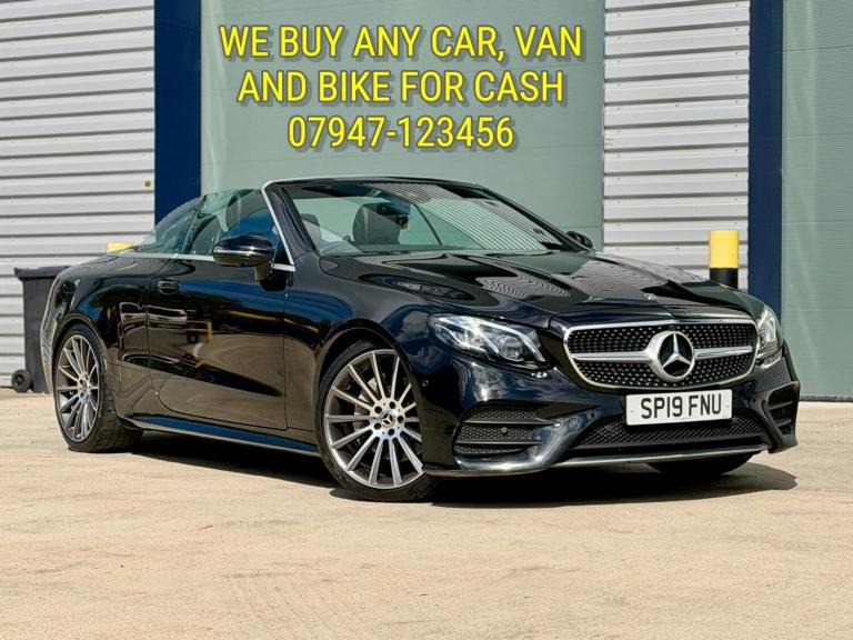 2019 (19) MERCEDES-BENZ E CLASS E220d AMG Line 2dr 9G-Tronic