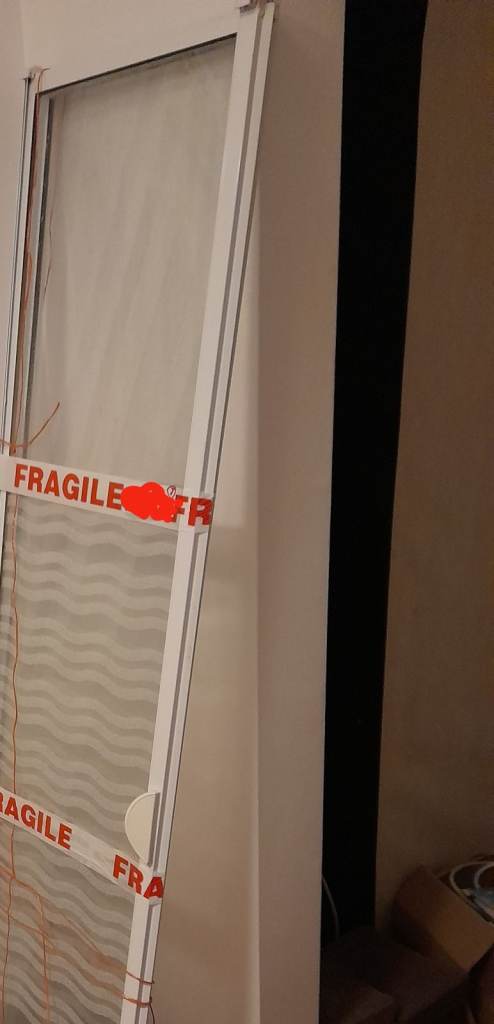 image for Shower Door, Bath Room Curtain + Chess (Check) Black & White Bathroom Tiles and Plumbing Fittings.