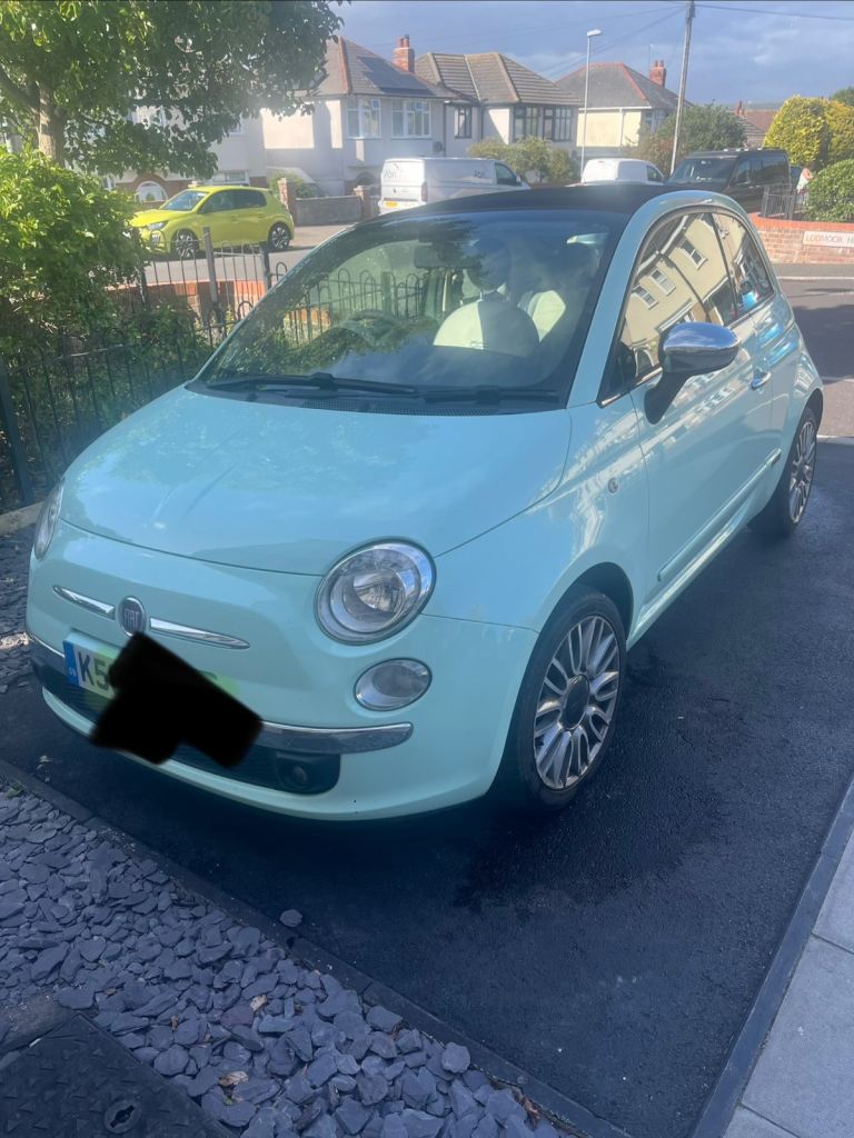 Fiat, 500, Convertible, 2015, Manual, 875 (cc), 3 doors