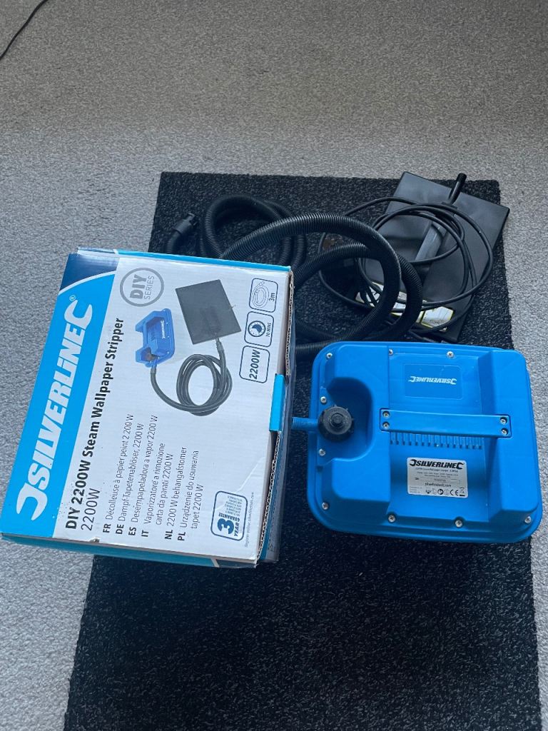 Silverline steam wallpaper stripper 2200w