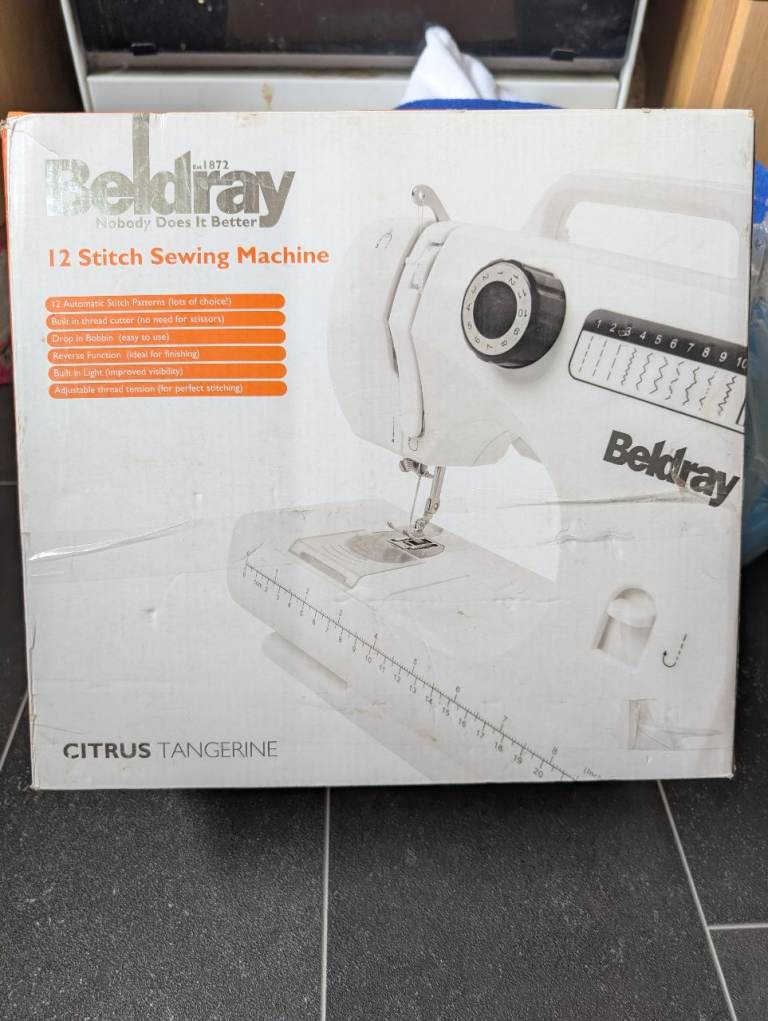 Beldray 12 Stitch Sewing Machine - Brand New in Box