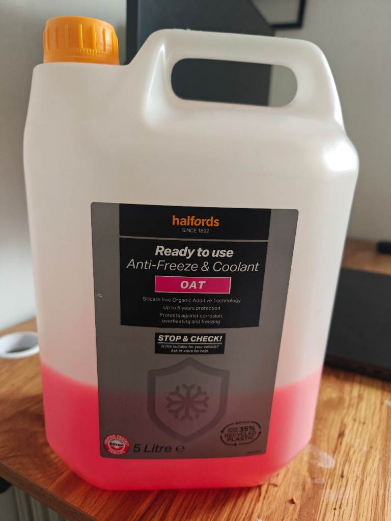 Free car coolant 